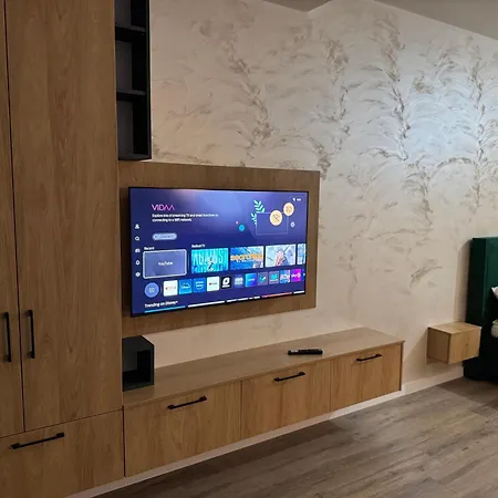 Lägenhet Sholiday Sky Panoramic New Building Private Parking *