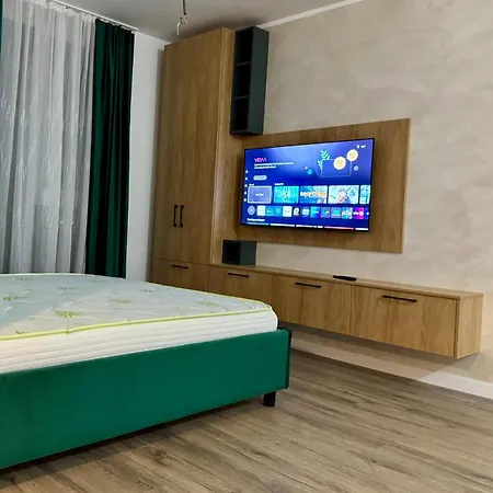 Lägenhet Sholiday Sky Panoramic New Building Private Parking